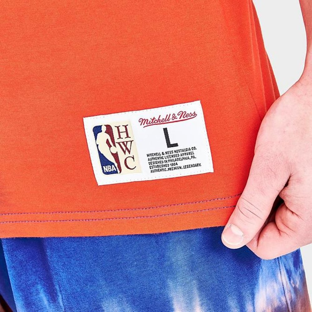 Mitchell & Ness New York Knicks Patrick Ewing Tie Dye Tank Top Jersey $90 NEW - Picture 5 of 8